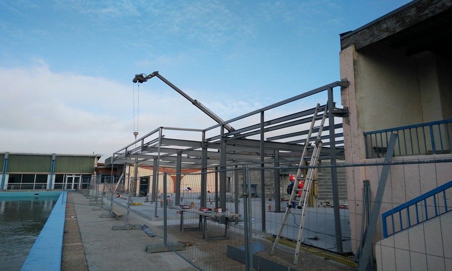 TRAVAUX DU CENTRE NAUTIQUE