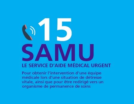 SAMU COMPOSEZ LE 15